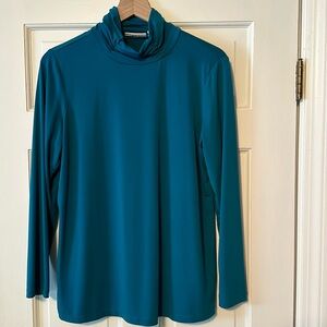 Susan Graver Teal Top